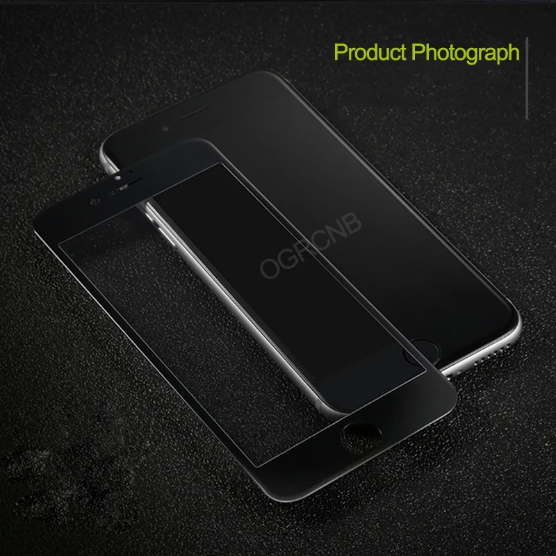 3D полное покрытие для iPhone 6 6s 7 Plus 8 X защита экрана с закругленными краями