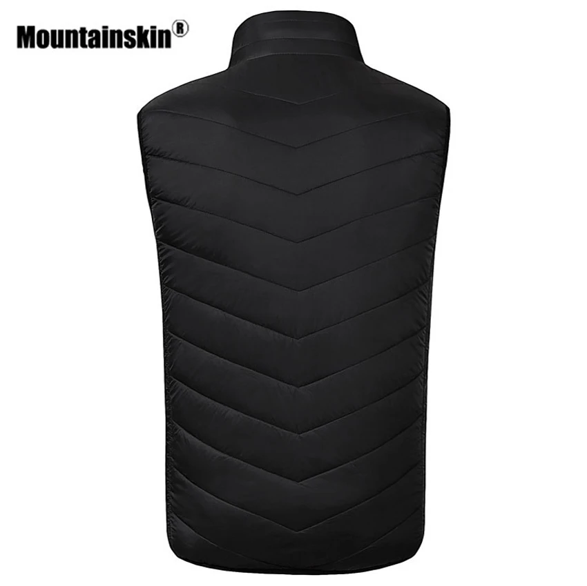 Мужской жилет Mountainskin зимний теплый для активного отдыха спорта походов и с
