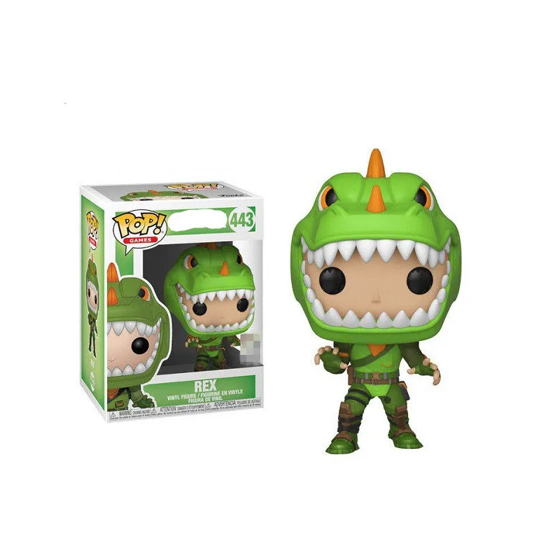 FUNKO POP fortnight The fortress night Skull Trooper REX Виниловая фигурка Коллекционная модель игрушки
