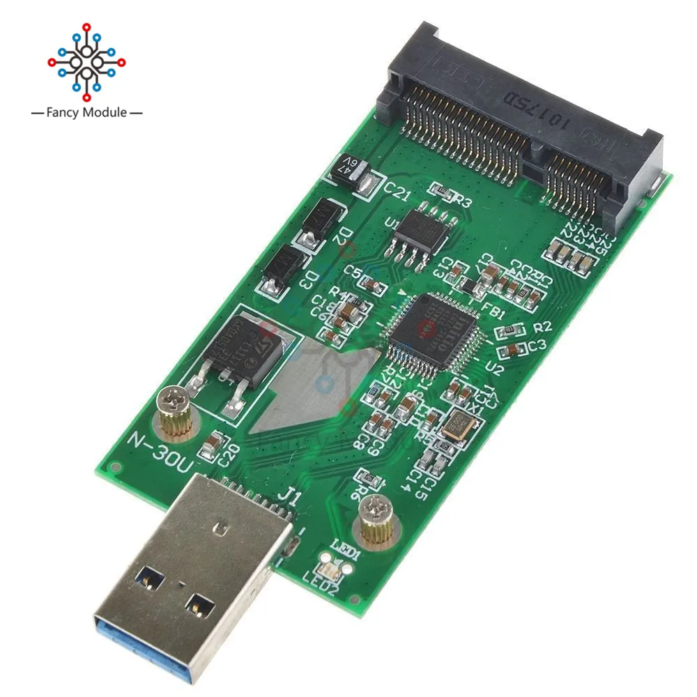 Usb 3 0 to mini pcie msata ssd external msata to usb 3 0 ssd convertor