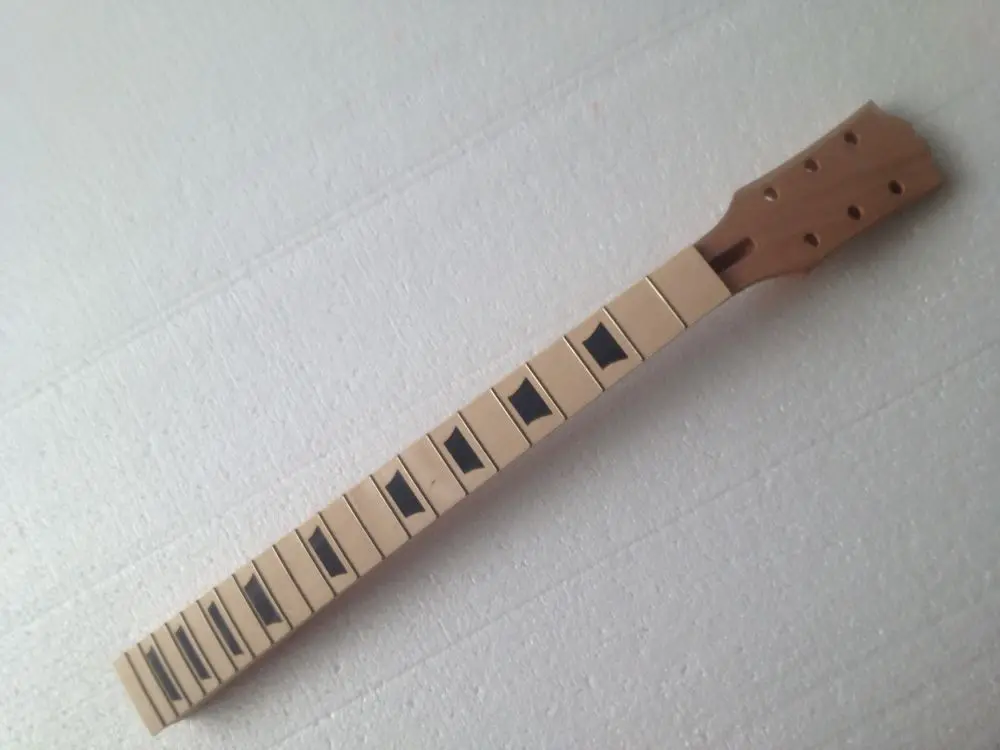 

Unfinished electric guitar neck Mahogany made & maple FINGERBOARD 1 pcs