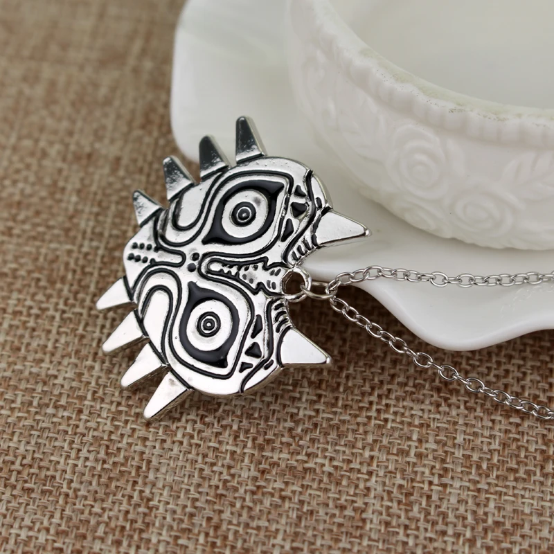 Подвеска Легенда о Зельде ожерелье с кулоном в виде маски маджора ювелирные