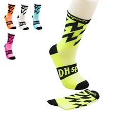 Велосипед унисекс катание по горам носки для активного отдыха спортивные носки осень зима Удлинение Утолщение защиты Носки