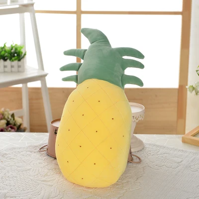 50cm Pineapple Strawberry Plush Toy Fruit Series Cushion Pillow Doll Girfriend Gift New Creative Present Good Quality Fruits