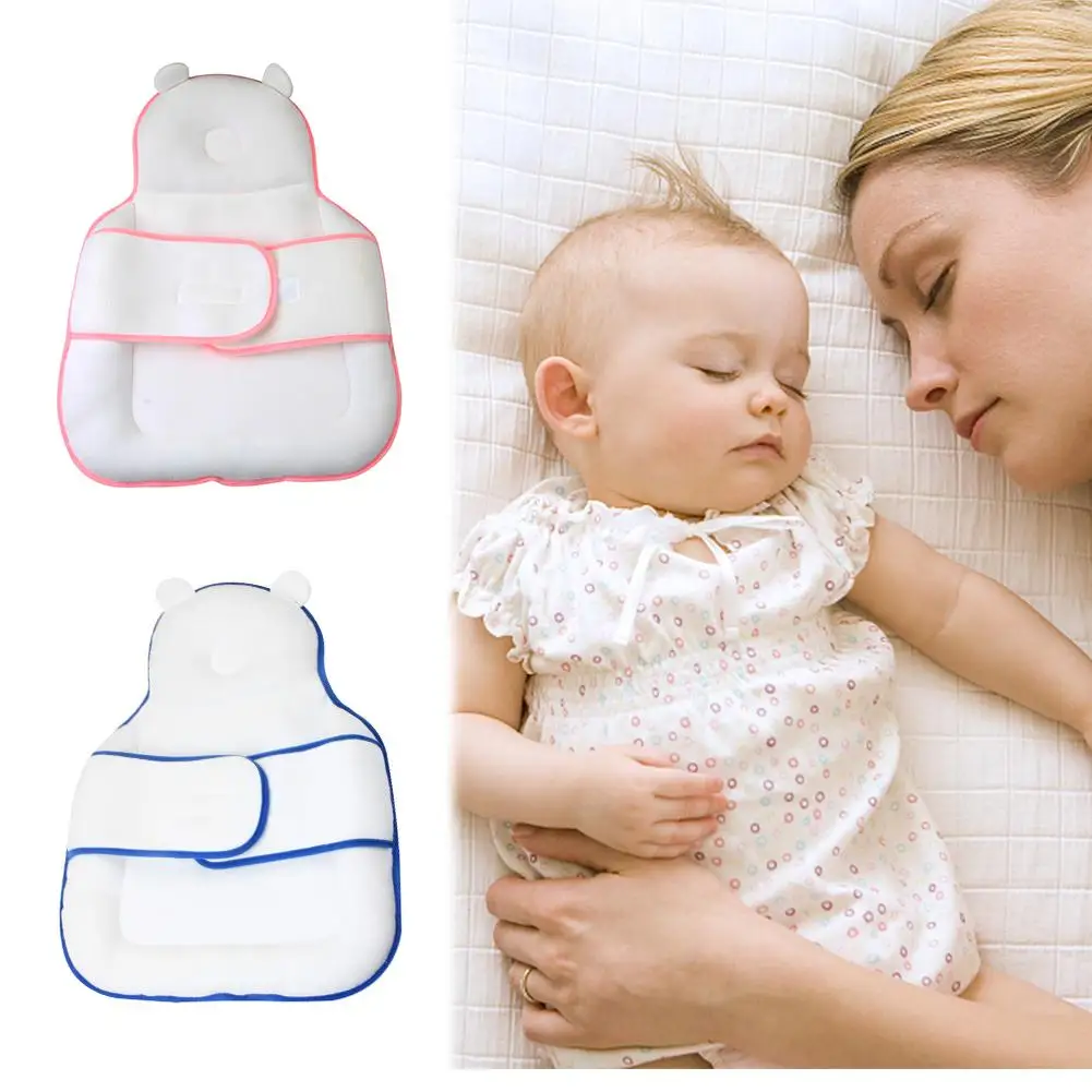 Удобная подушка для младенца сна подушка с памятью для против скатывания подушки ролловер профилактики новорожденных детский матрас
