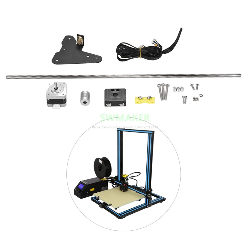 CREALITY 3d принтер части двойной оси Z набор обновления для Creality 3D CR-10 3d принтер Заводская поставка