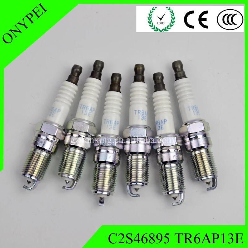 6x C2S46895 TR6AP 13E 4968 Platinum Power Spark Plug For 2000 2008