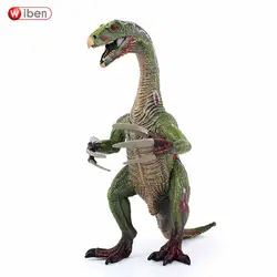 Wiben Юрского периода Therizinosaurus динозавр игрушка фигурку животного Модель Коллекция обучения и образования детей Рождественский подарок