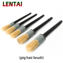 LENTAI для hyundai solaris i30 tucson Mitsubishi Lexus 1 набор автомобиля детальная кисть натуральных волос кабана кисти инструменты для чистки