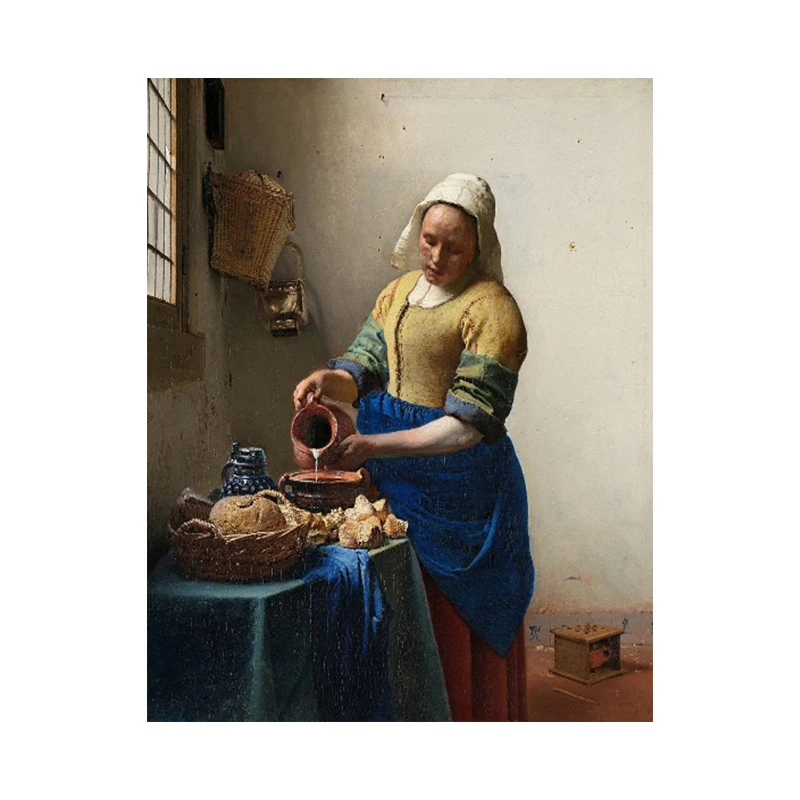 

Full square Milkmaid girl 5d diy Diamond Painting cross stitch kits mosaic diamond Embroidery sale wall puzzle arts crafts FG195