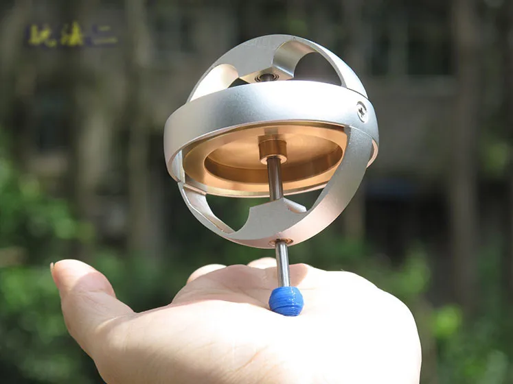Удивительный Электрический гироскоп игрушки антигравитационный металлический гироскоп Классическая гравитационная технология подарки для детей мальчиков магическое обучение