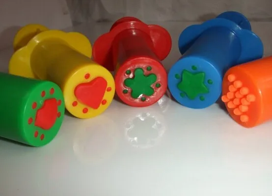 5 шт./компл. Пластилин Play Тесто Playdough Fimo Полимерная глина умный Пластилин инструмент формы дети Игрушечные лошадки глины плесень игрушка