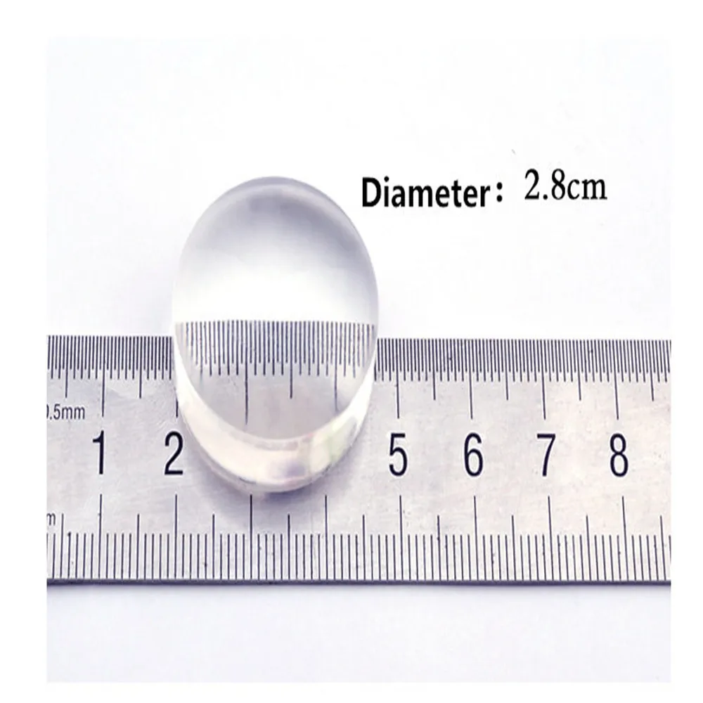 Чистые прозрачные силиконовые пластины для штамповки ногтей, скребок с крышкой, шаблоны для дизайна ногтей, прозрачные 2,8 см, штамп для маникюра