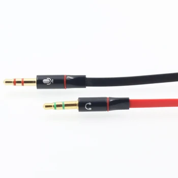 

Multimedia Audio Split Cable 3.5mm Dual 2 Male to Female Plug Jack Stereo Audio Mic Y Splitter Cable JR Deals
