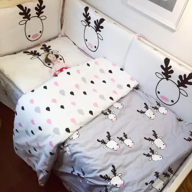 moose baby bedding