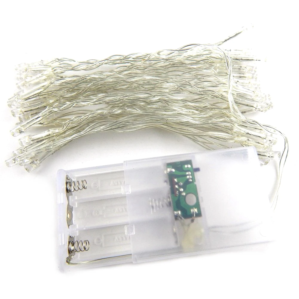 4M 40 font b LED b font Battery Operated Christmas Wedding Fairy font b String b