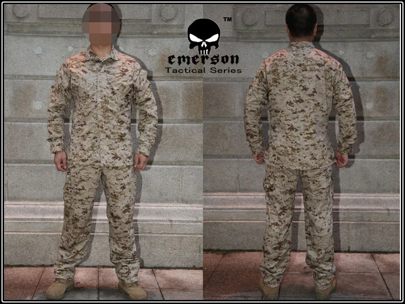 

EMERSON MCCUU Combat Uniform Wild Outdoor Desert digital Suits EM6877 free shipping