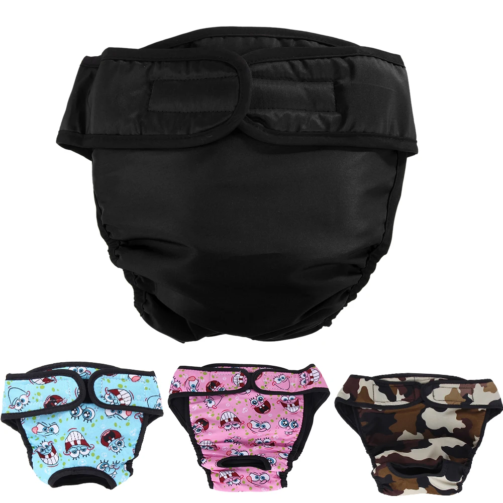 S XL Dog Diaper Sanitary Physiological Pants Washable Female Dog Shorts