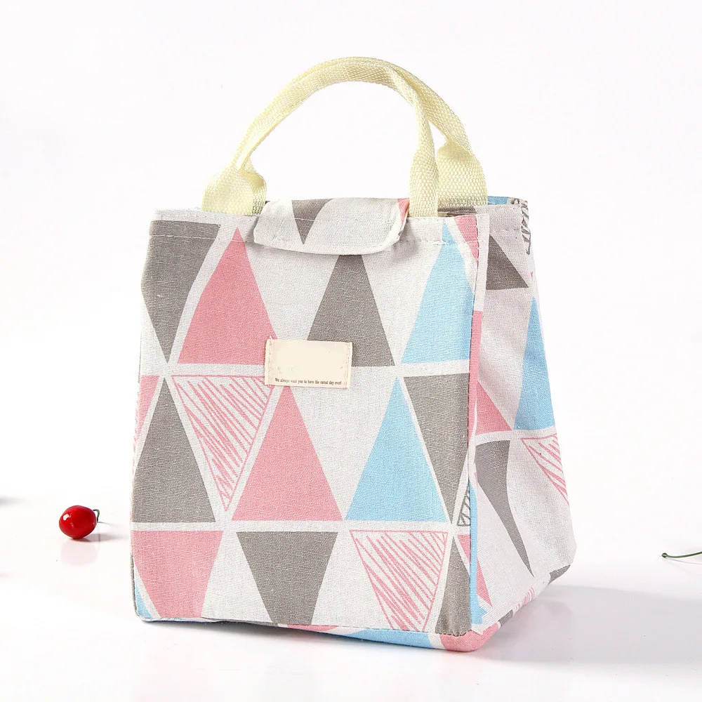 

2018 Fashion Lancheira Lunch Bag Insulated Cooler Lunch Box Thermal Tote Bento Pouch Lunch Picnic Food Bag Bolsa Termica