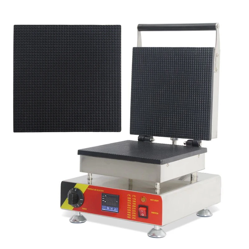 

Square Shaped Dutch muffins Machine Commercial Waffle Machine Waffle Making Machine Waffle Baking Pan Stainless Steel