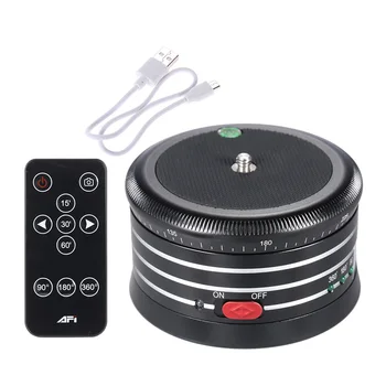 

AFI MRA01 Professional 360 Degree Electric Panorama Head Tripod Ball Head for GoPro Action Camera Smartphone with Remote Control