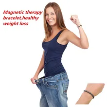 Горячая унисекс 1 шт Круглый браслет с черным камнем роскошный