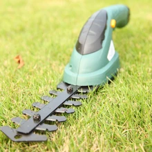 Freeshipping Garden Tools 3.6V Grass Cutter Pruning Tools brush cutter Pruning Shears grass trimmer lawn mower ET1205C-DG 2in1