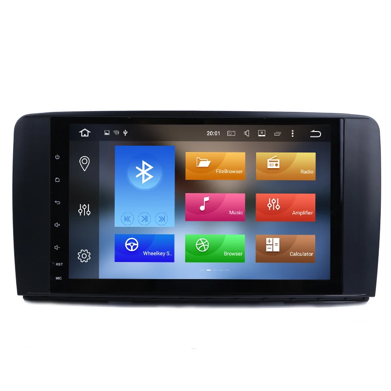 Top IPS 9 inch 8 CORE Android 8.0 4G Ram 32G Rom CarRadio GPS Navigation For Mercedes Benz R Class W251 R300 R350 R63 3G/4G/CanBus 1