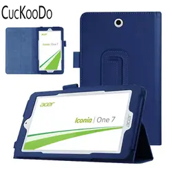 Cuckoodo 100 шт./лот для Acer Iconia One b1-770, искусственная кожа тонкая-Книга Стенд чехол для Acer Iconia One b1-770 7-дюймовый Планшеты