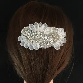 

Handmade Original Rhinestone Decorative Tiara Flower 2pcs