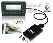 Yatour Digital Music music Changer for Renault Clio Tuner List Tuner Update List VDO Dayton 8-pin USB SD AUX Bluetooth adapter