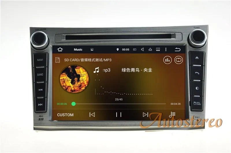 Perfect Android 8.0 8 Core RAM 4GB ROM 32GB Car GPS Auto Radio Screen DVD Player For Subaru Legacy Outback 2009-2014 Free Map And Camera 29