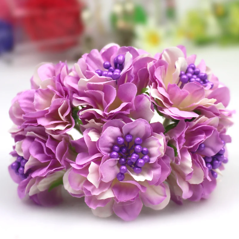 60pcs/lot Artificial flowers, artificial flowers, DIY , candy box