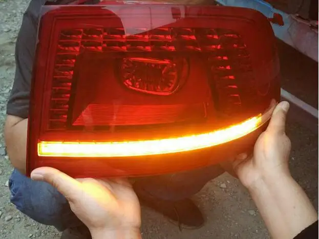 1pcs Right outside Phaeton задний фонарь, второй руки, не! светодиодный, фаетон задний фонарь, Multivan, lupo, Nuevo, Routan, Vanagon, vento, savei, sharan, Phaeton - Цвет: 1pcs Right outside