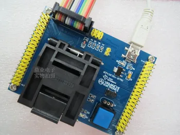

Original TI IC Test Seat MSP430F2616 Burning Programm LQFP80 Socket Adapte