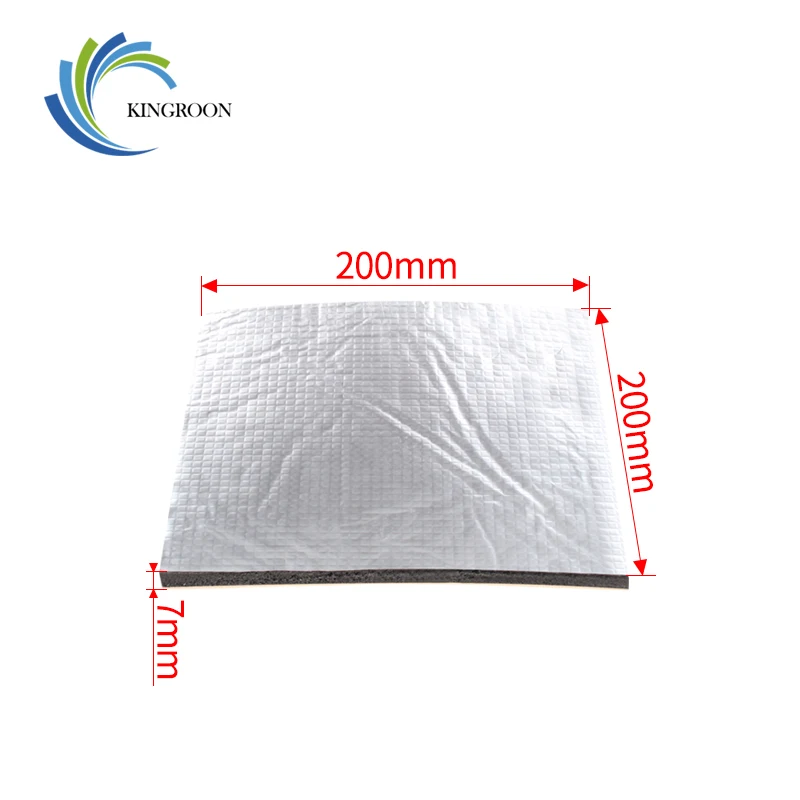 3D Printer parts Heat Insulation Cotton 200/220/235/310mm Foil Self-adhesive Insulation Cotton 3D Printer Heating Bed Sticker