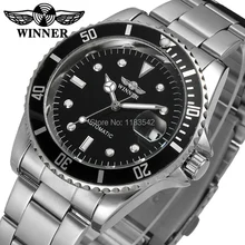 Winner Men’s Watch Automatic Self-wind Leather Fashion Casual Crystal Analog Best Wrist Watch Color Black WRG8066M4T1