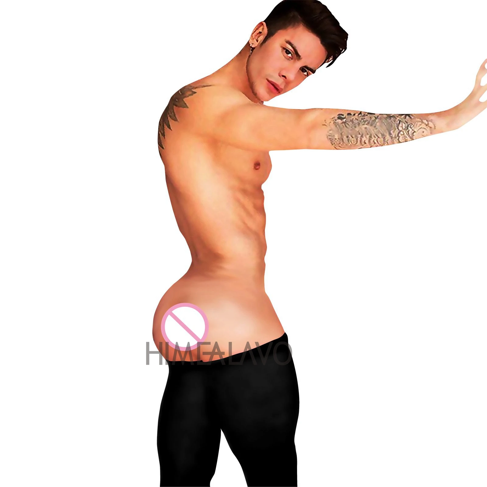 HIMEALAVO hot Sexy Gay Mens bodystocking Opaque Nylon Thigh High Stockings Male stockings 11 colors -