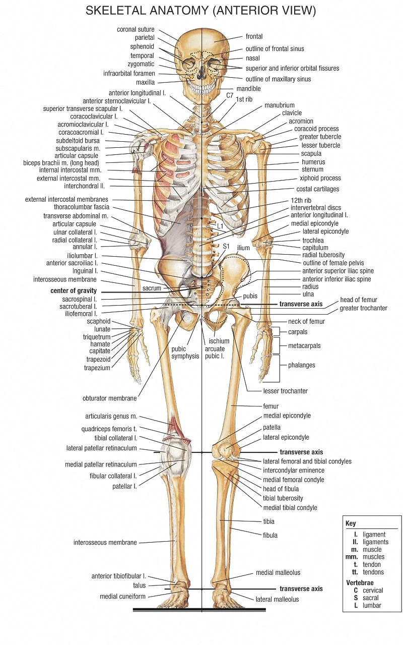 Vintage Medicine Human anatomy Posters Kraft Paper Painting Wall Sticker Print Art Hospital Classrooms Interior Decoration 2
