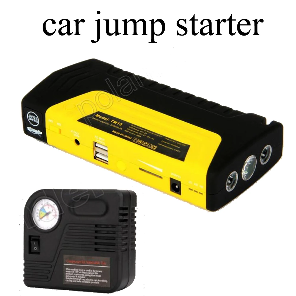 Car jump starter car booster Car battery jump starter with pumpauto