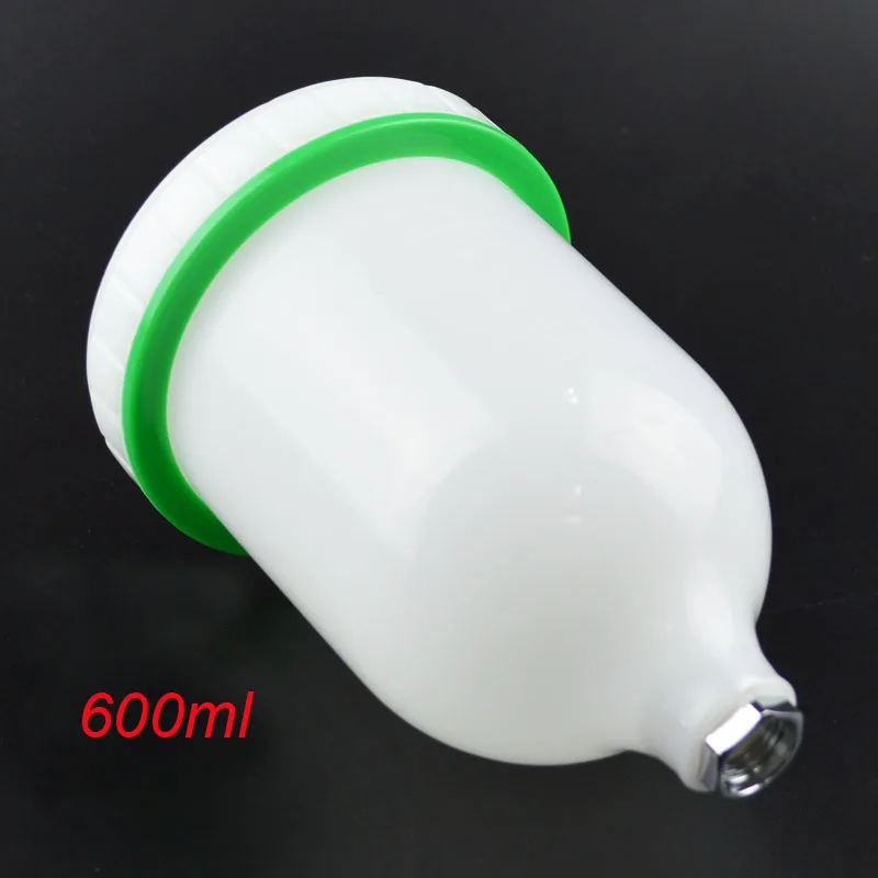 

2017 High Quality 1Pcs 600ML Spray Gun Pot Container Gravity Feed Mini Fastmover Spray Paint Gun Cup Pot Spray Gun Accessories