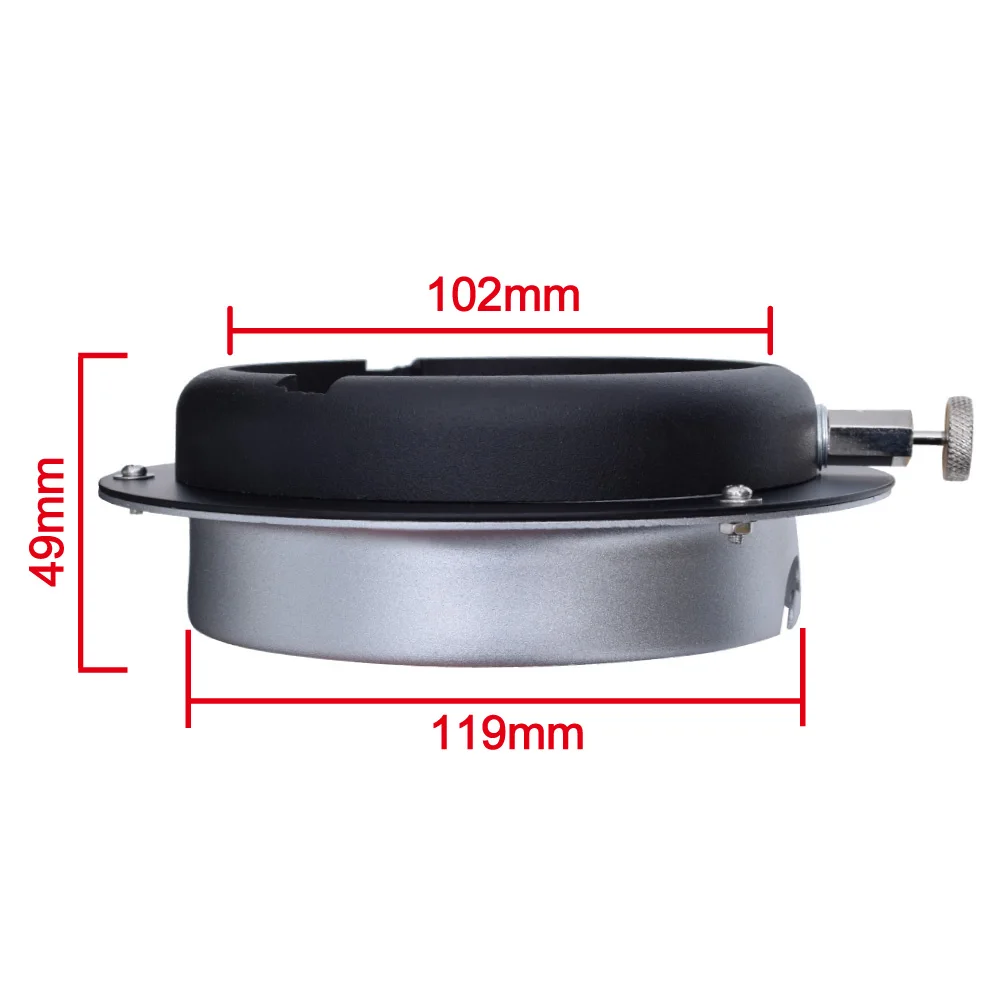 Elinchrom Mount to Bowens Mounts Ring Speedring Adapter Studio Flash Strobe