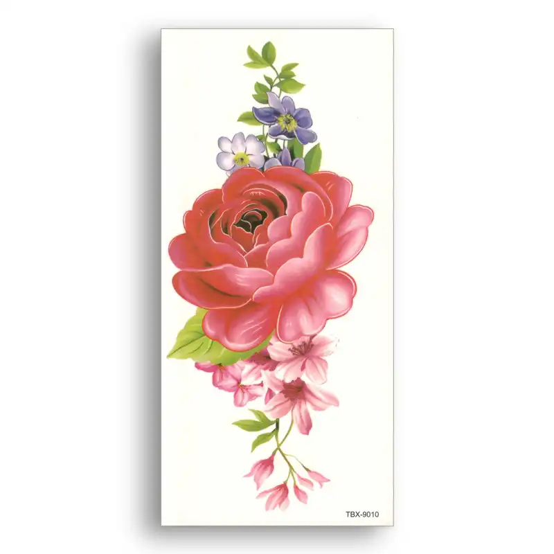 breast art floral Breast art floral