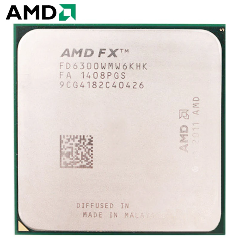 Процессор AMD FX-Series FX 6300 cpu Socket AM3+ 95W 3,5 GHz 8MB 940-pin шестиядерный процессор для настольных ПК процессор amd socket am3