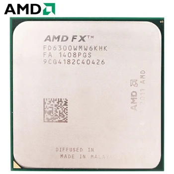 AMD FX-Series FX 6300 CPU Processor Socket AM3+ 95W 3.5GHz 8MB 940-pin Six-Core Desktop Processor CPU amd socket am3+ 1