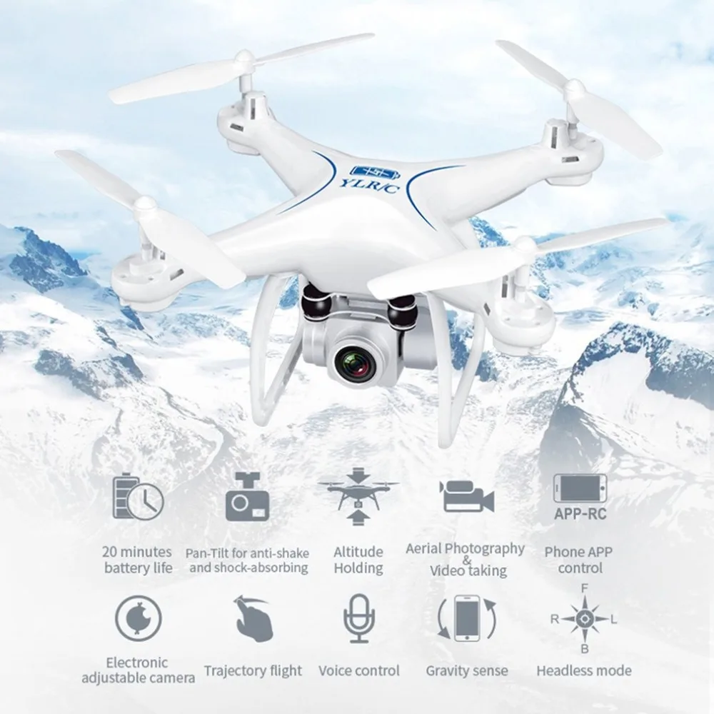 S29 Радиоуправляемый Дрон 2 4 г FPV Мультикоптер 0 3 MPCamera высота Удержание Headless режим 3D