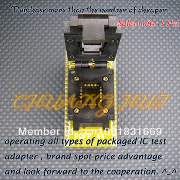 

PQFP44 to DIP40 Universal Adapter for IC Adapter Sockets high quality flip the double-layer circuit board