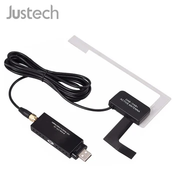 

Justech USB 2.0 DAB + Digital Radio Receiver Box Amplified Aerial Antenna Super Strong Anti-interface Amp For Android Auto Car