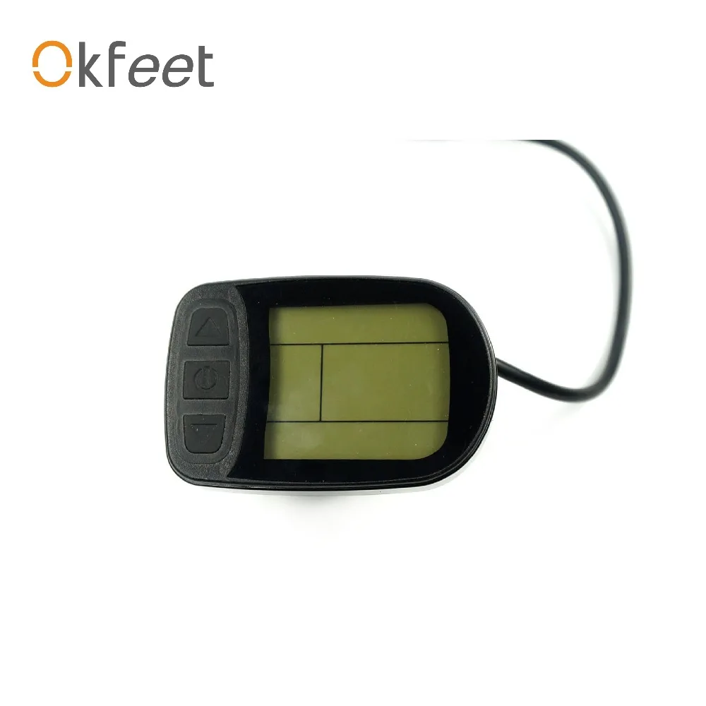 Best okfeet Ebike Kunteng Intelligent KT LCD5  Control Panel Display Electric Bicycle Bike Parts KT 1