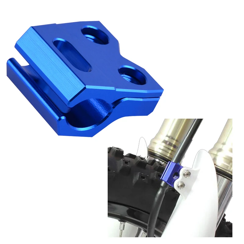 

Brake Line Clamp Aluminum Tubing Clamps For Yamaha YZ125 YZ250 YZ250F YZ450F for Honda CR125R CR250R CRF250R CRF250X CRF450R/X